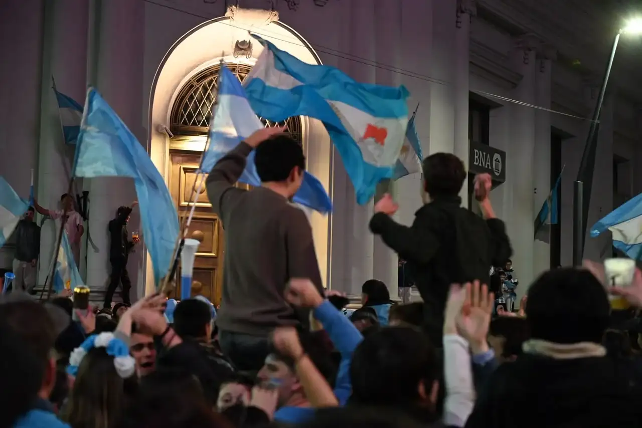 Festejo Argentina Suiza - 9