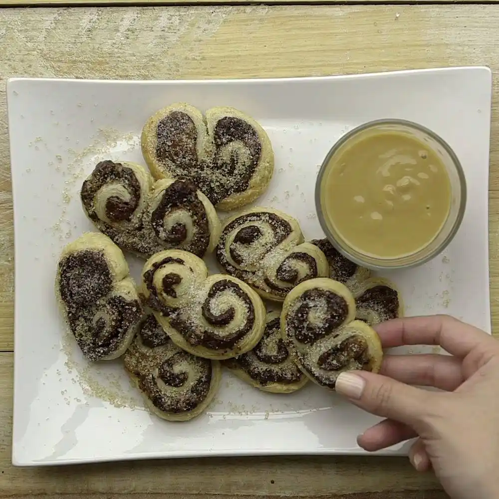 Palmeritas de Chocolate