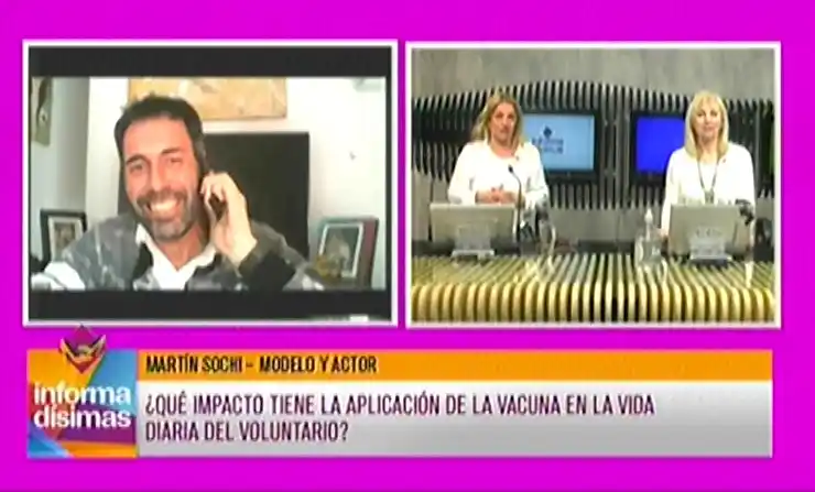 Participó como voluntario para testear una de las vacunas contra el Covid-19