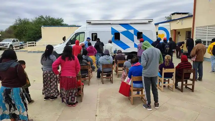 Vecinos destacaron el despliegue de 
prestaciones conjuntas en el Oeste provincial