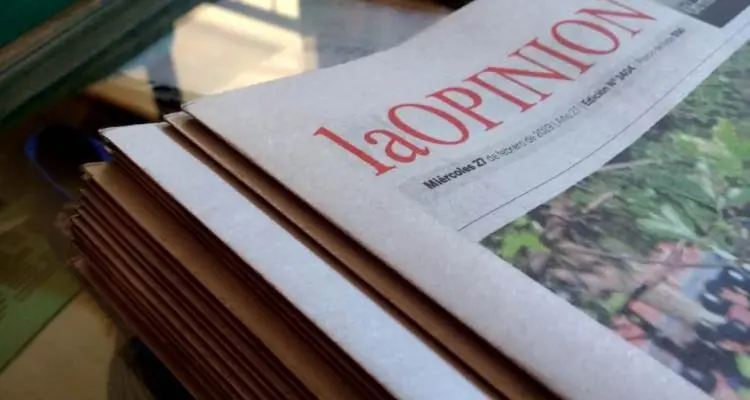 La Opinión impresa llegará a kioscos y suscriptores este miércoles por la tarde, tras el feriado de Carnaval