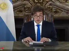 En cadena nacional, Milei anunció medidas para "amurallar el déficit cero"