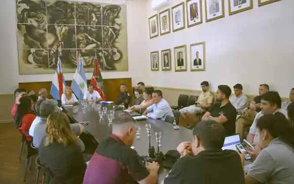 Reunión de coordinación por la 47ª edición de la Maratón Internacional de Reyes