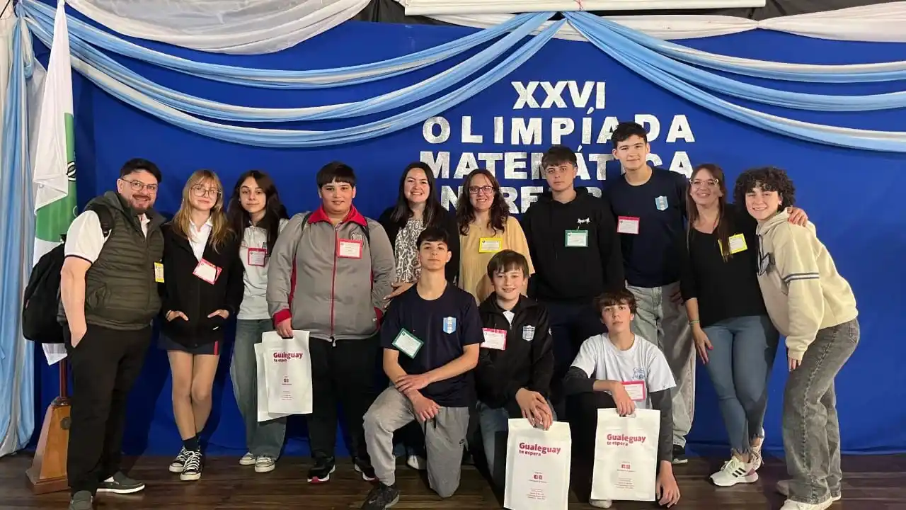 Tres menciones especiales locales en las Olimpíadas de Matemáticas Entrerrianas