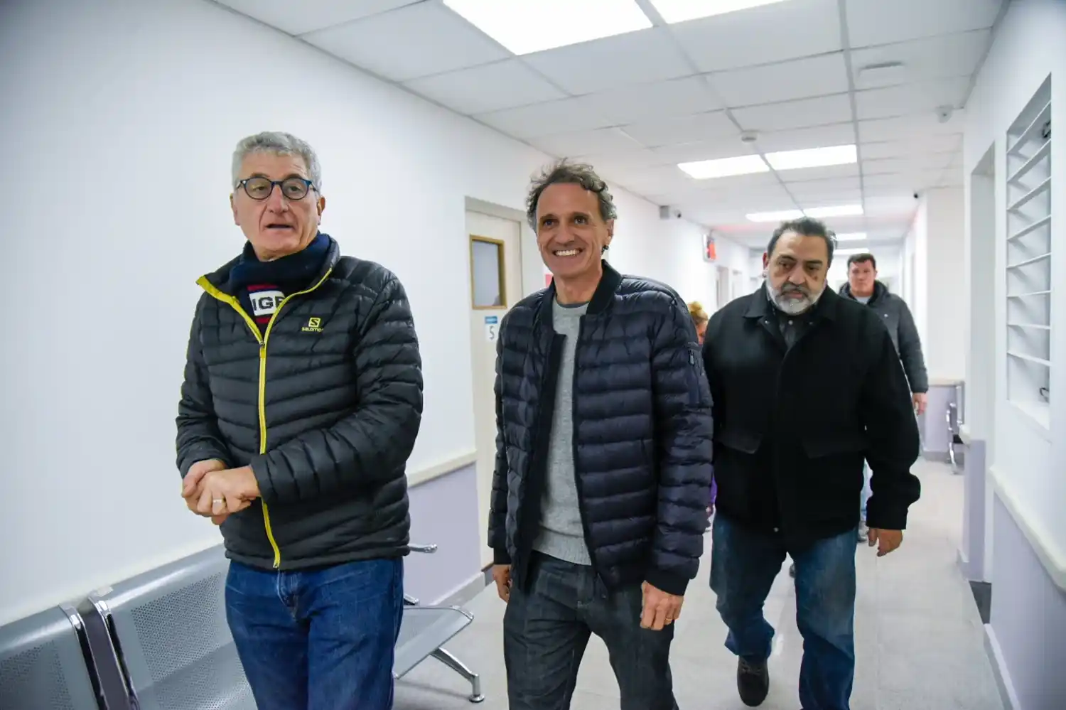 La recorrida por el Centro de Salud de Villa Gesell.