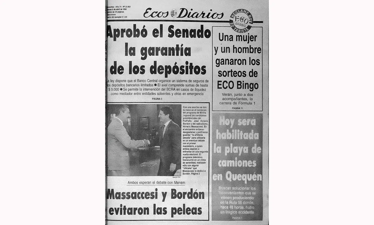 Jueves 6 de abril de 1995
