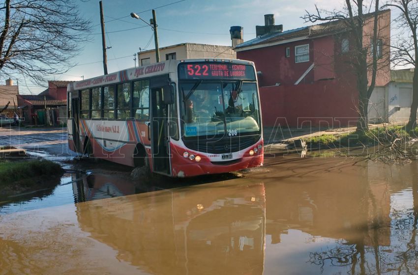 Buscan fondos para asfaltar 294 calles por donde circulan colectivos