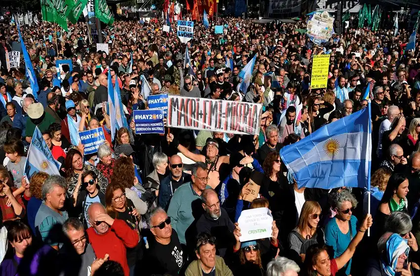 Masivo acto en la ciudad por la «Marcha Federal por Pan y Trabajo»