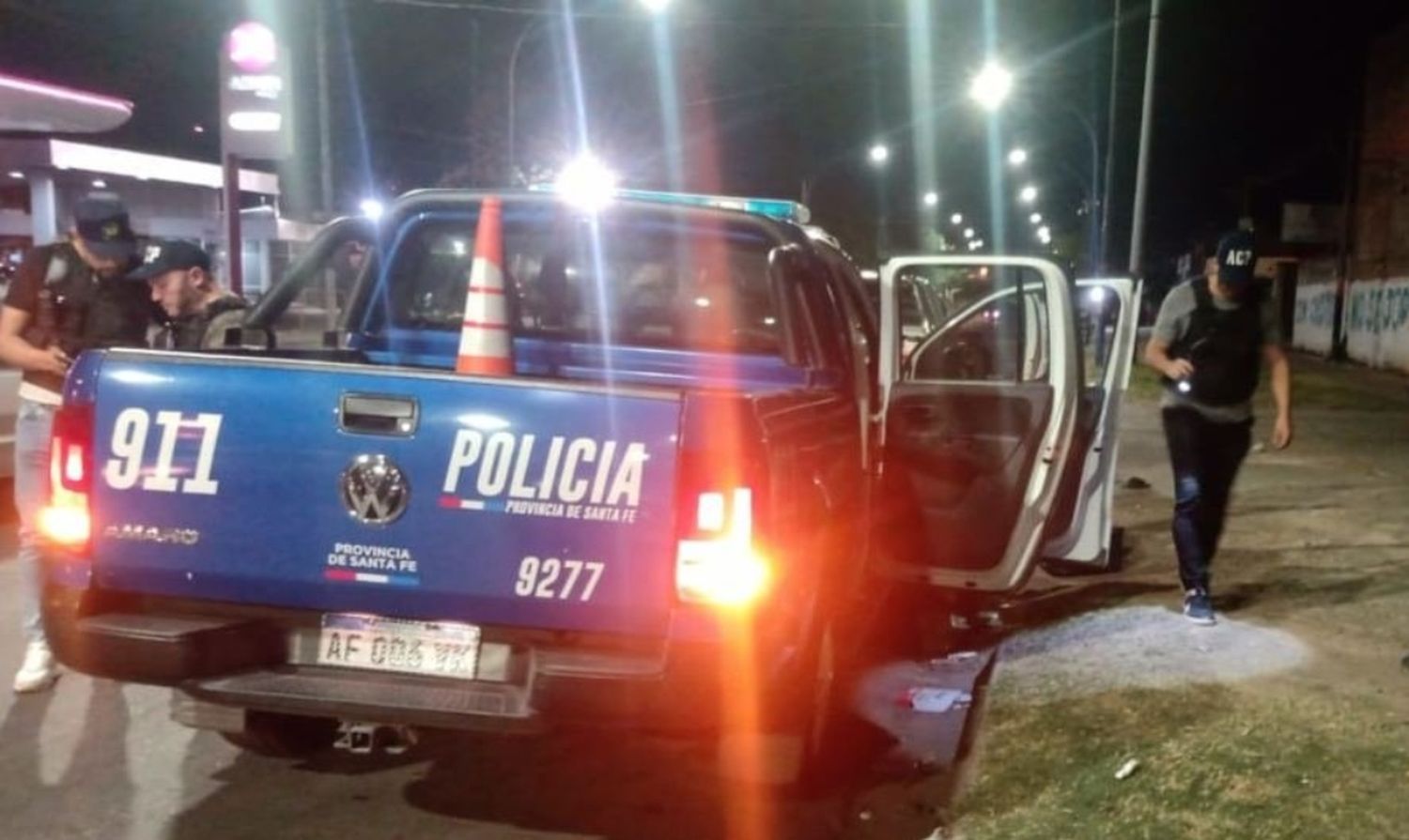 Secuestraron un kilo de cocaína en Firmat dentro de un remís que iba de Rosario a Venado Tuerto