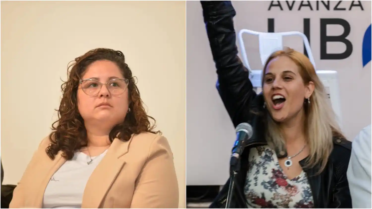 Daniela Ferreyra (izquierda) y Estefanía Albasetti (derecha).