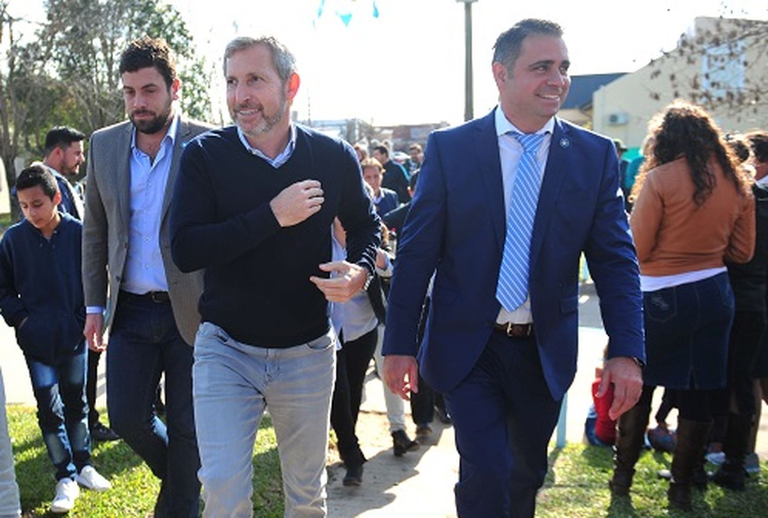 Junto a Frigerio, Pueblo Belgrano celebró el Día de la Bandera