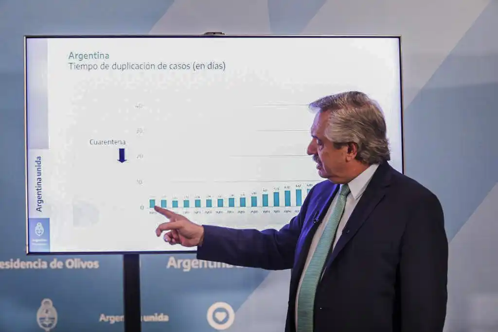 Investigadora de la Unicen trabajó en el armado de los gráficos que exhibió el Presidente 