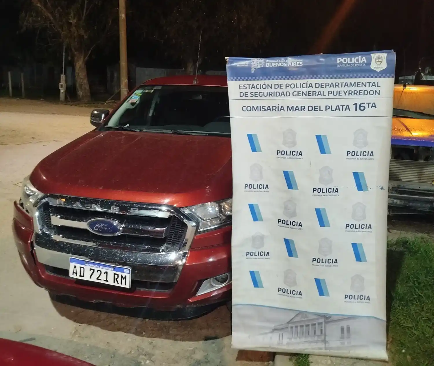 El malviviente fue detenido en Diagonal San Antonio al 8800.