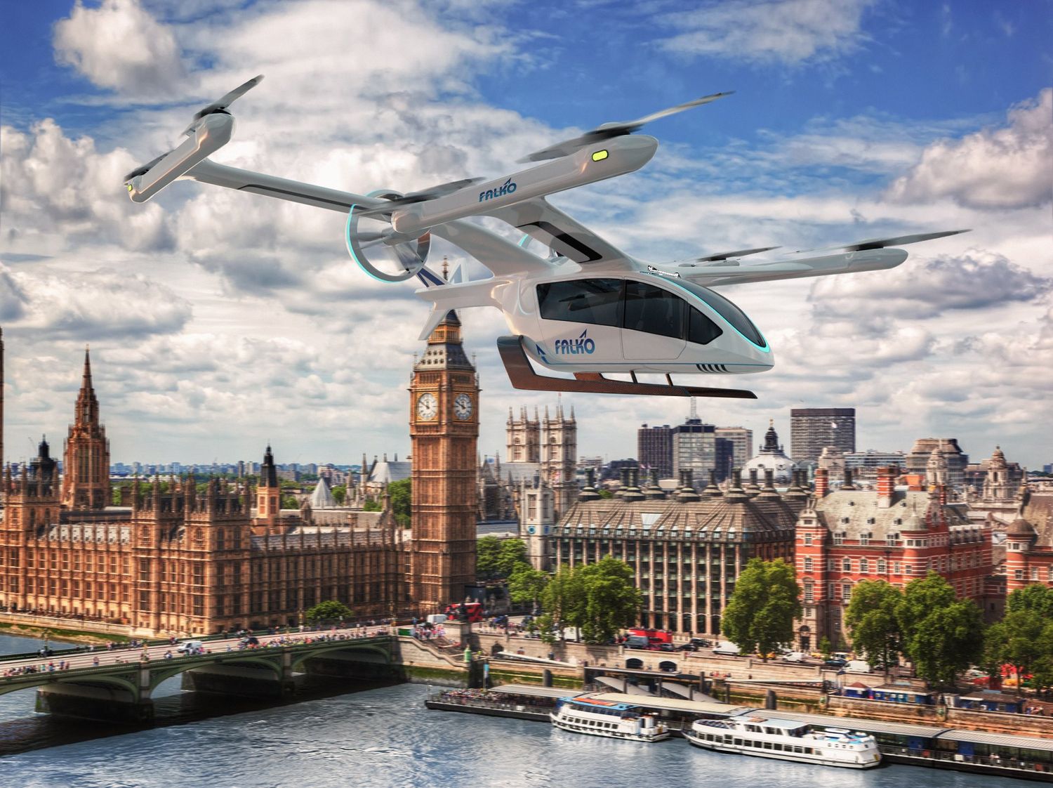 Consorcio británico completa el Concepto de Operaciones para la movilidad aérea urbana en Reino Unido
