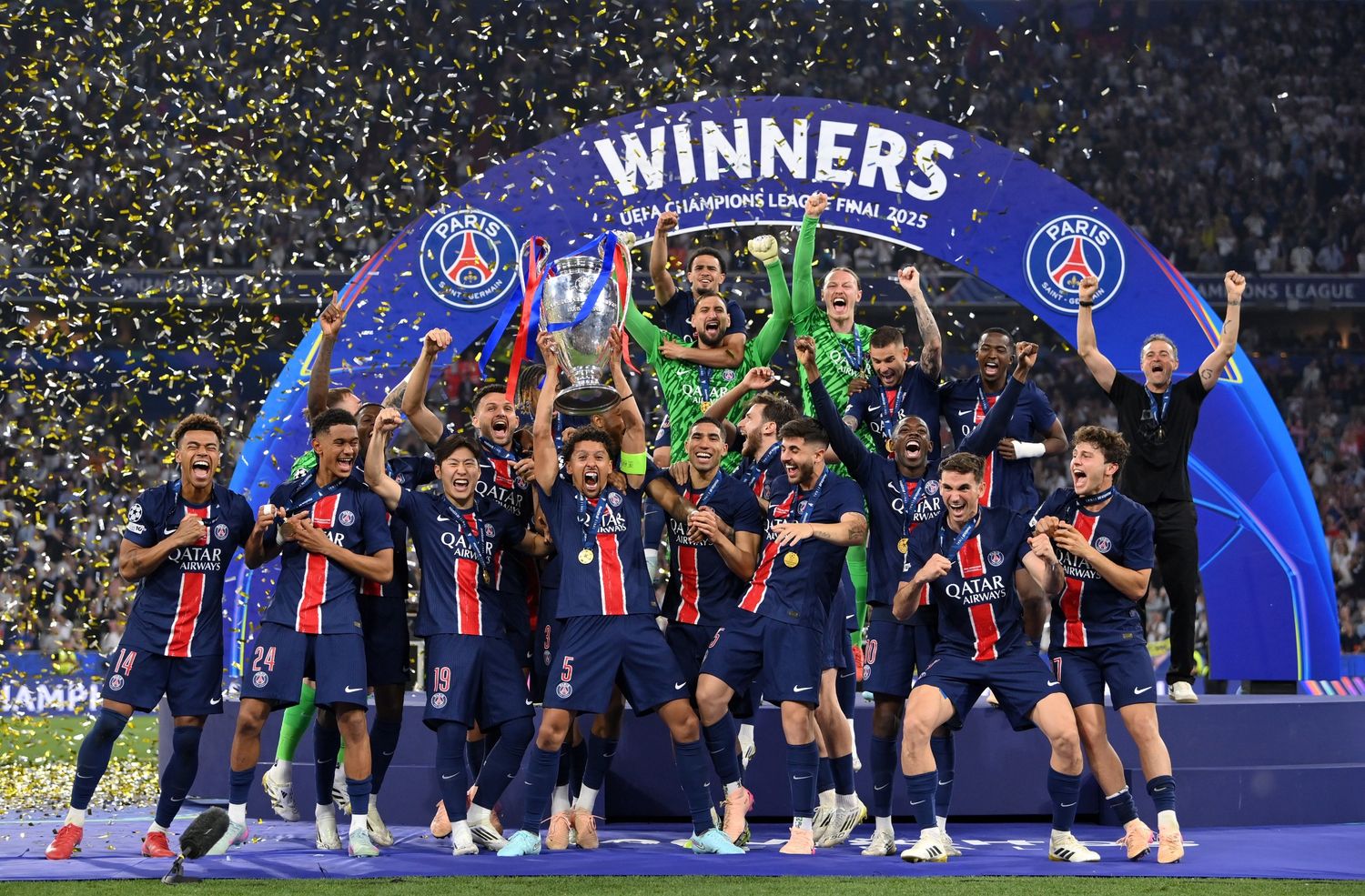 El PSG se consagró campeón y consiguió su primera Champions League