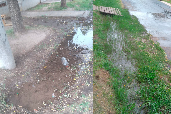 Vecinos de Almafuerte desesperados: “Cada vez sale más agua”