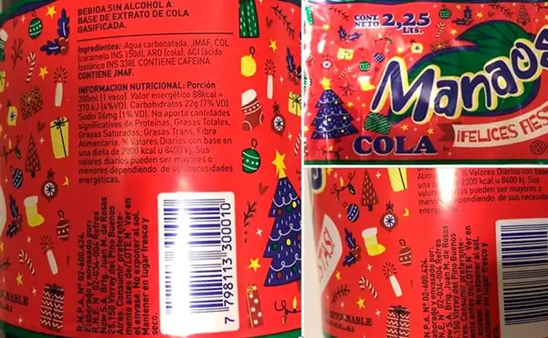 Retiran del mercado botellas de Manaos por causar vómitos y diarrea