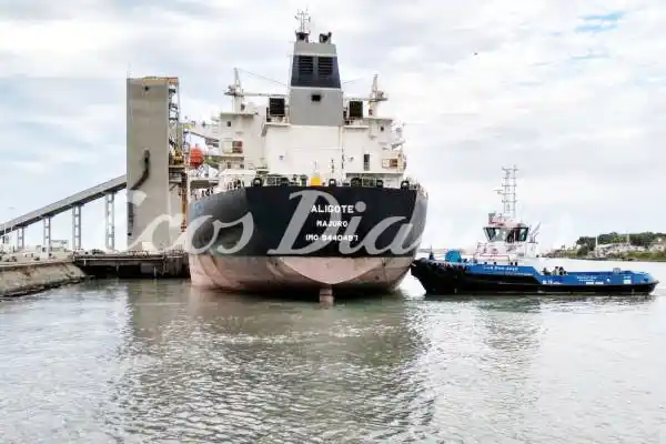 Puerto Quequén alcanzó el mayo más operativo de la década