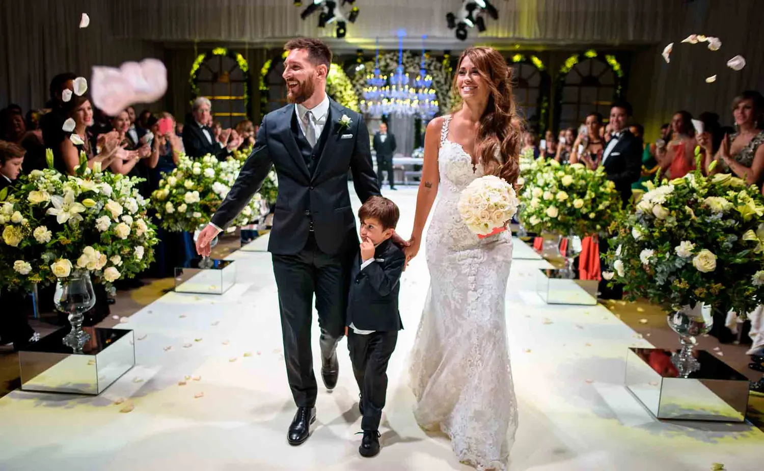 Messi y Roccuzzo ya son marido y mujer