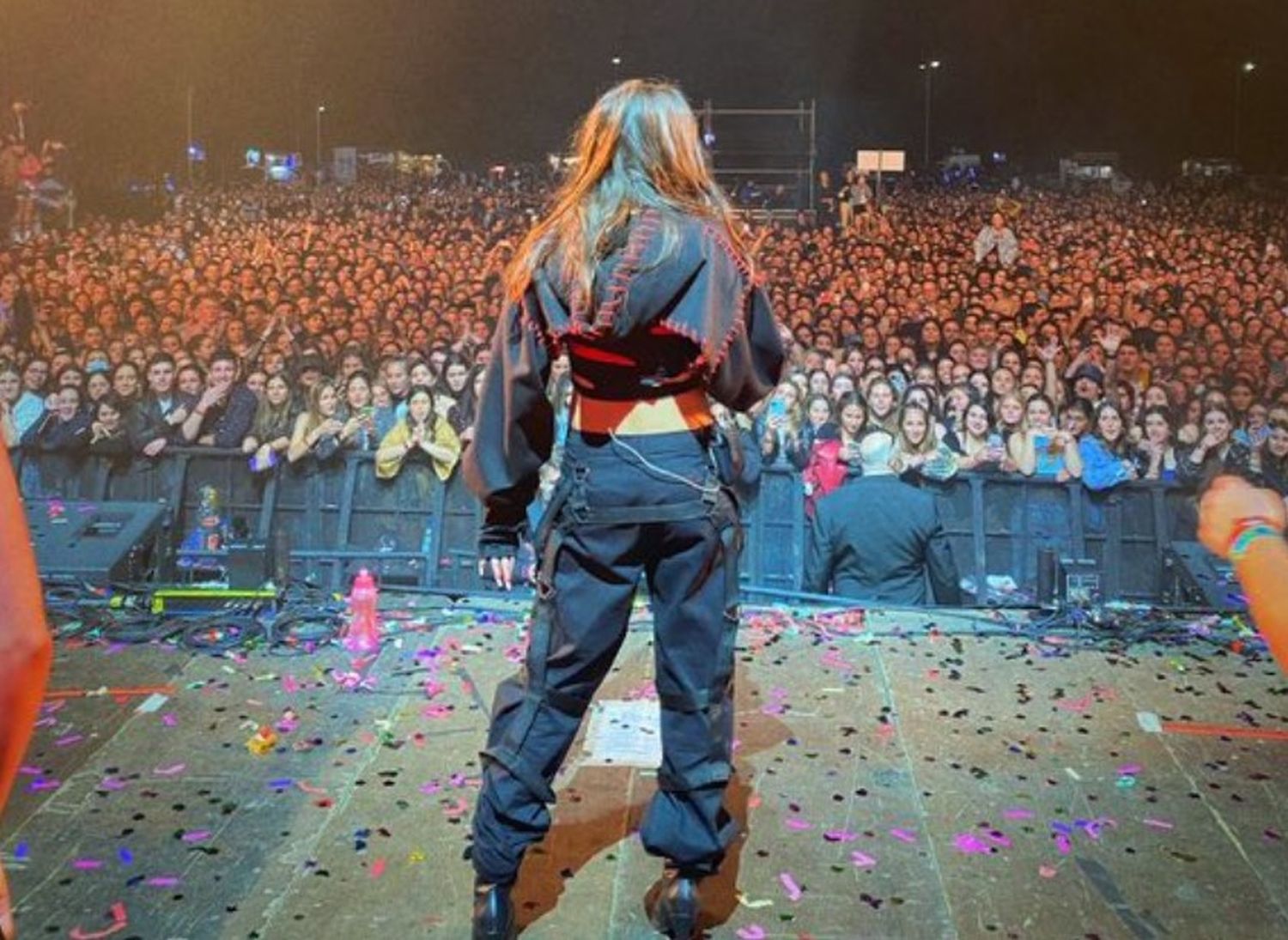 Polémico show de María Becerra en Punta del Este