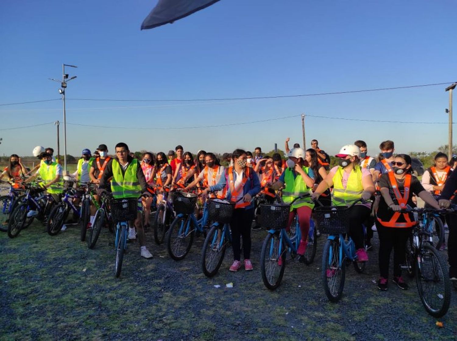 Se realizó bicicleteada “Por un Mundo más Sostenible”