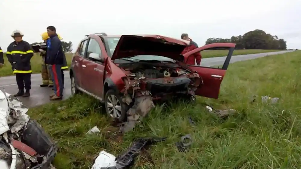 Sigue grave el hombre involucrado en accidente de tránsito en la Ruta 227