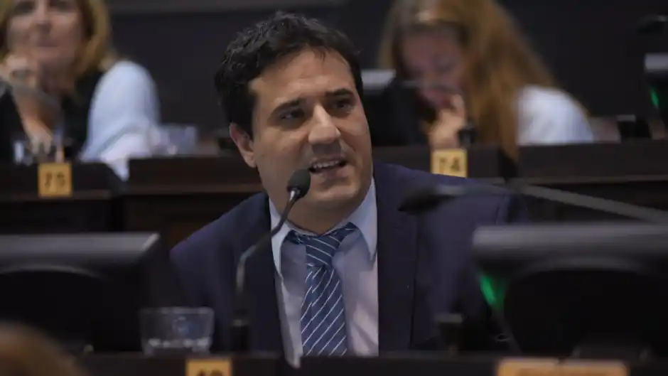 El diputado provincial Maximiliano Abad