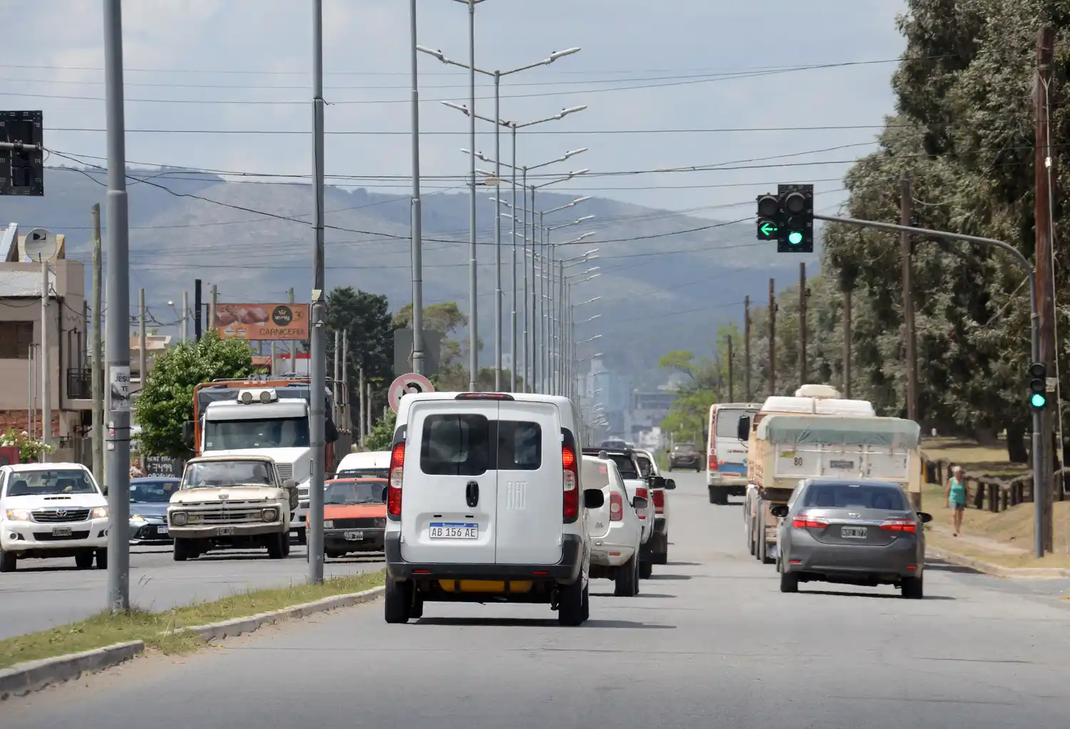 Por tareas de mantenimiento se registran desincronizaciones en la onda verde de las avenidas de la ciudad