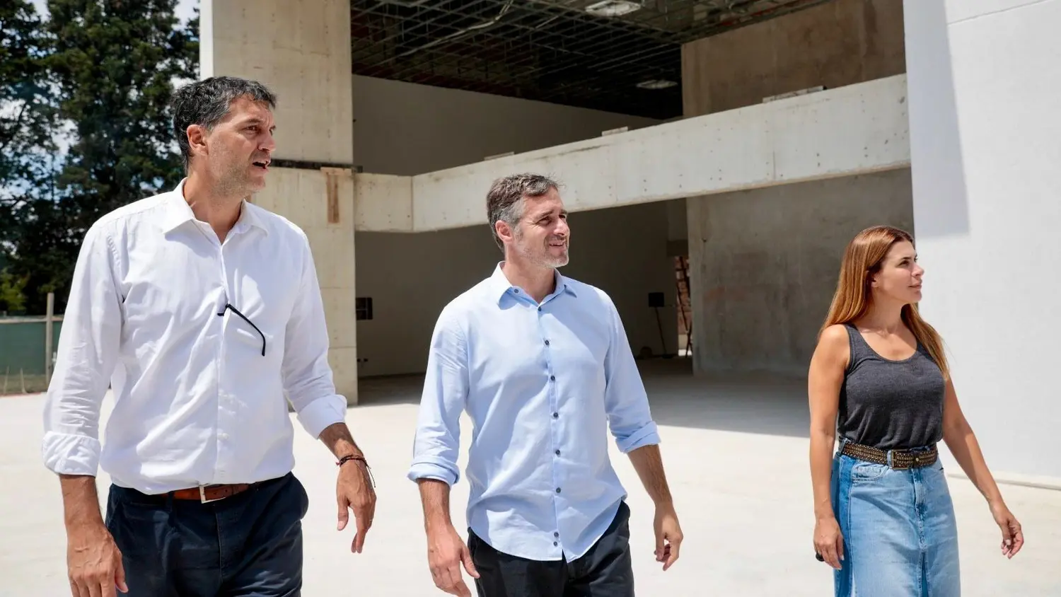 El edificio se construye en el predio del Instituto Pellegrini
