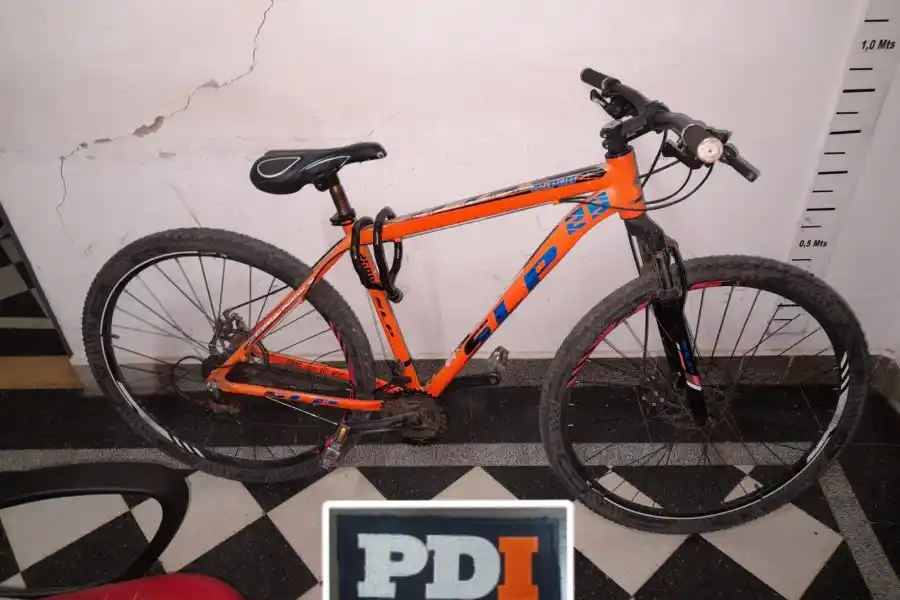 La PDI recuperó una bicicleta robada en la ciudad de Rafaela