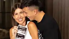 Lisandro Martínez y Muriel López revelaron el sexo de su bebé: "Te amamos antes de saber de ti"
