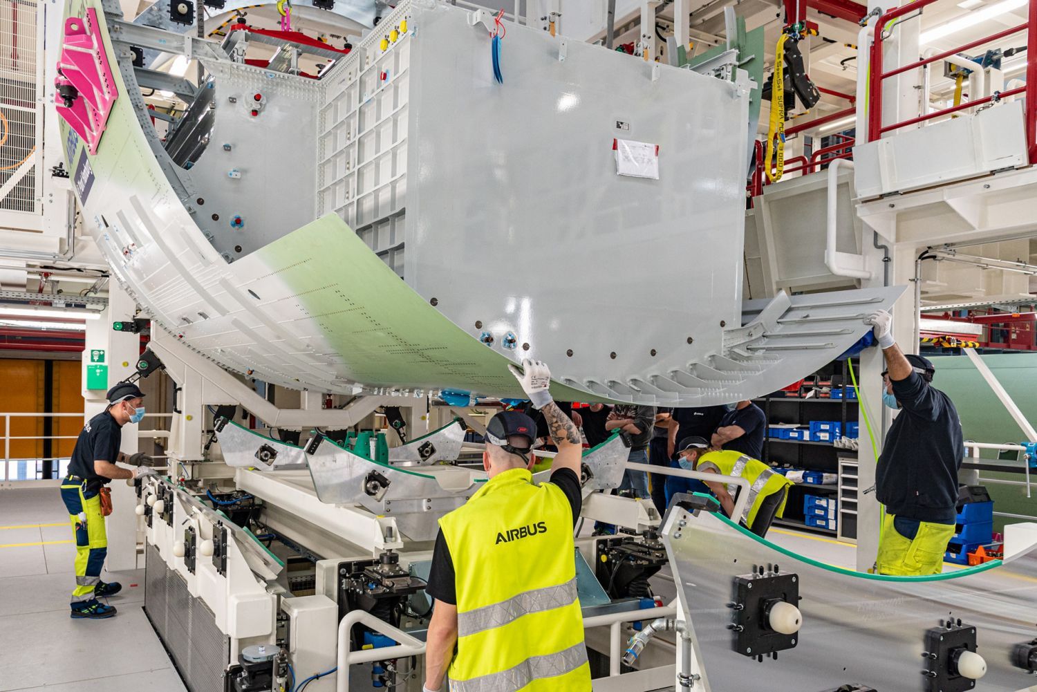 Airbus comenzó a ensamblar el primer A321XLR