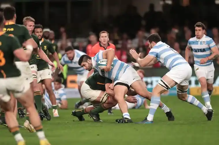 Los Pumas no fueron disciplinados y cayeron frente a Sudáfrica 