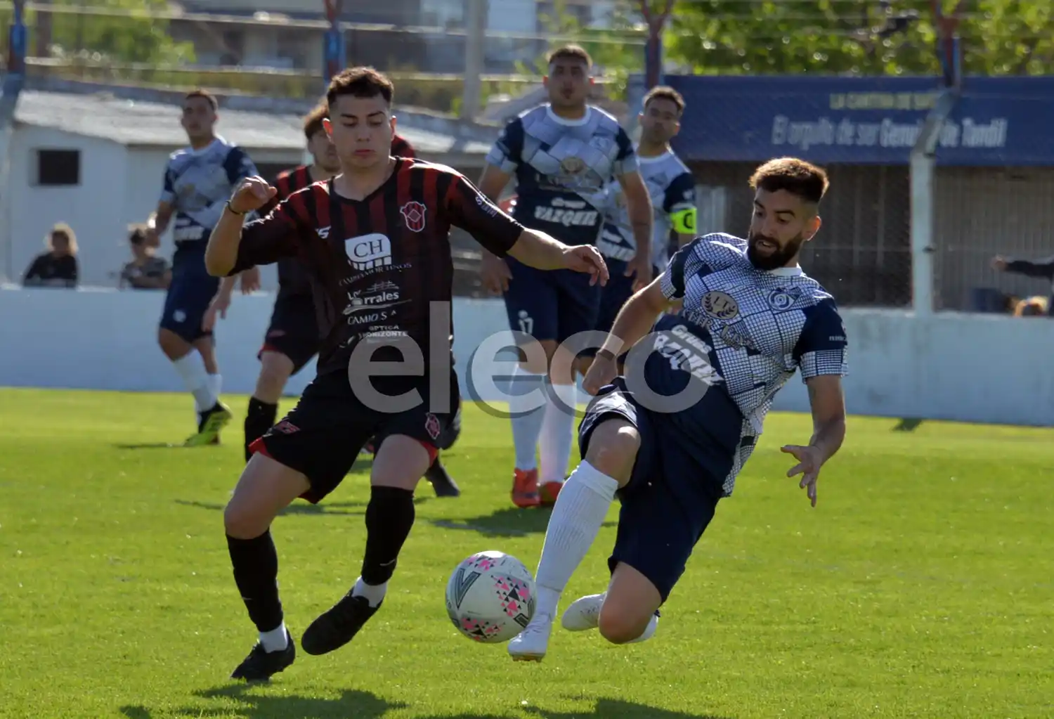 Santiago Díaz y Agustín Lucio, en Juarense-Grupo Universitario.