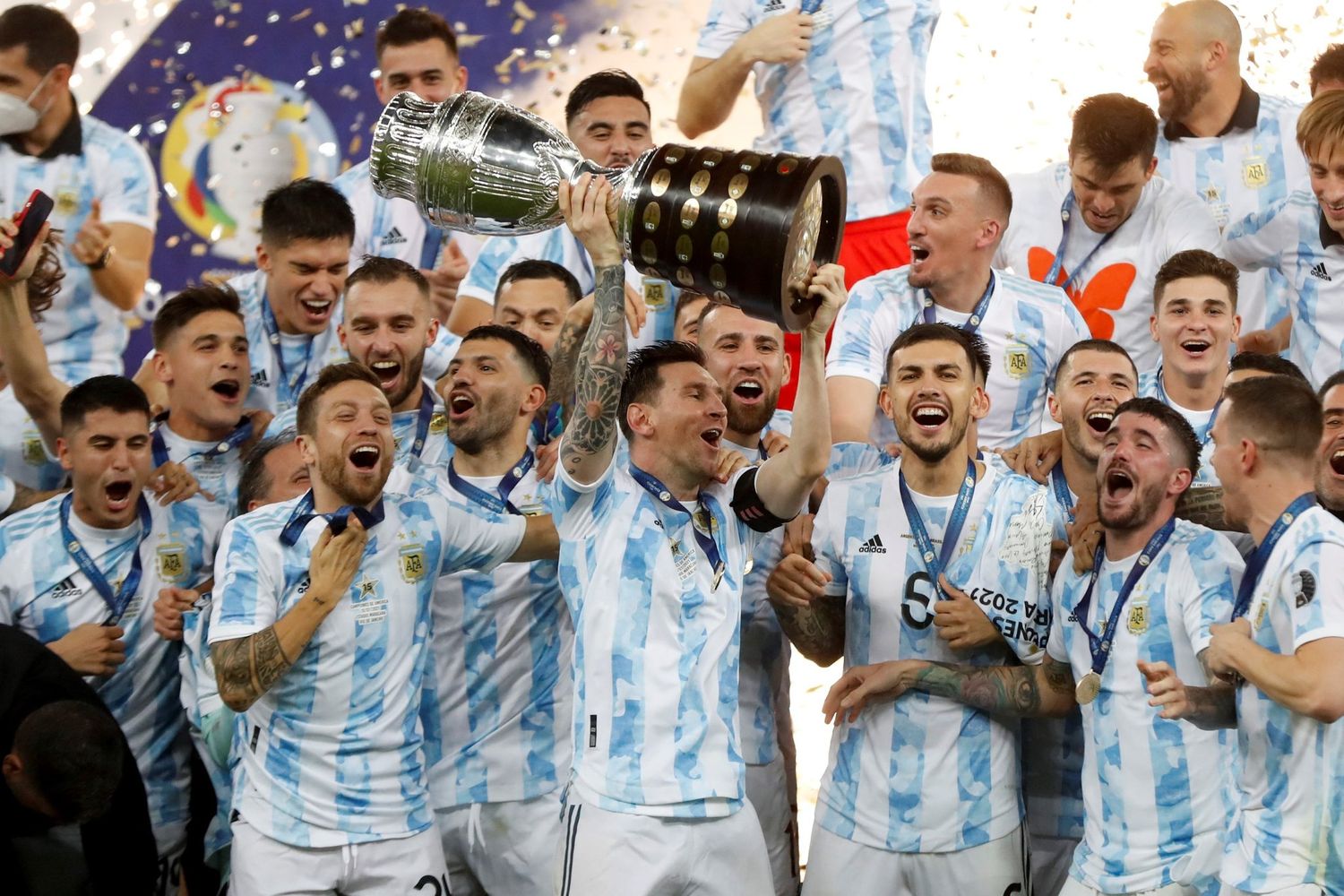 ¡NUESTRO MARACANAZO! Argentina campeón de América ante Brasil