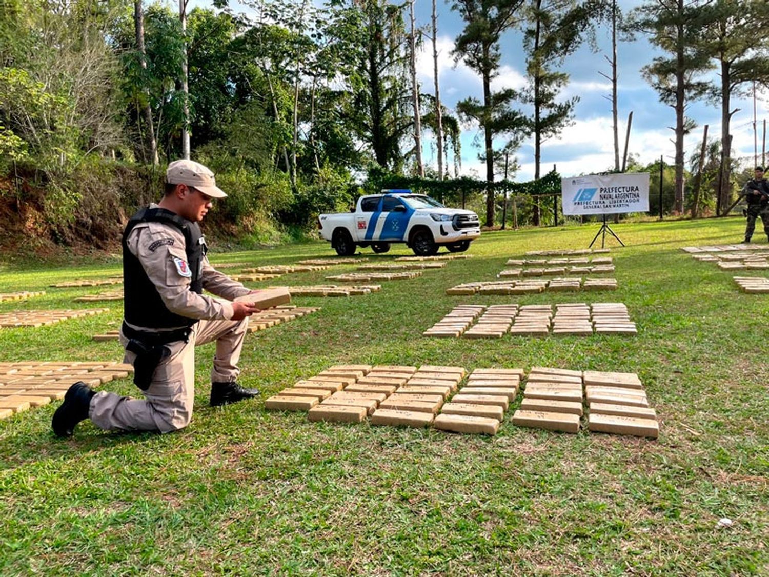 Misiones: Prefectura incautó más de 1.780 kilos de droga en el Paraná