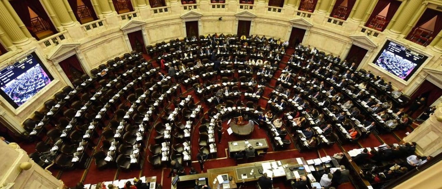 El recinto de la Cámara de Diputados tratará proyectos urgentes de la agenda nacional.