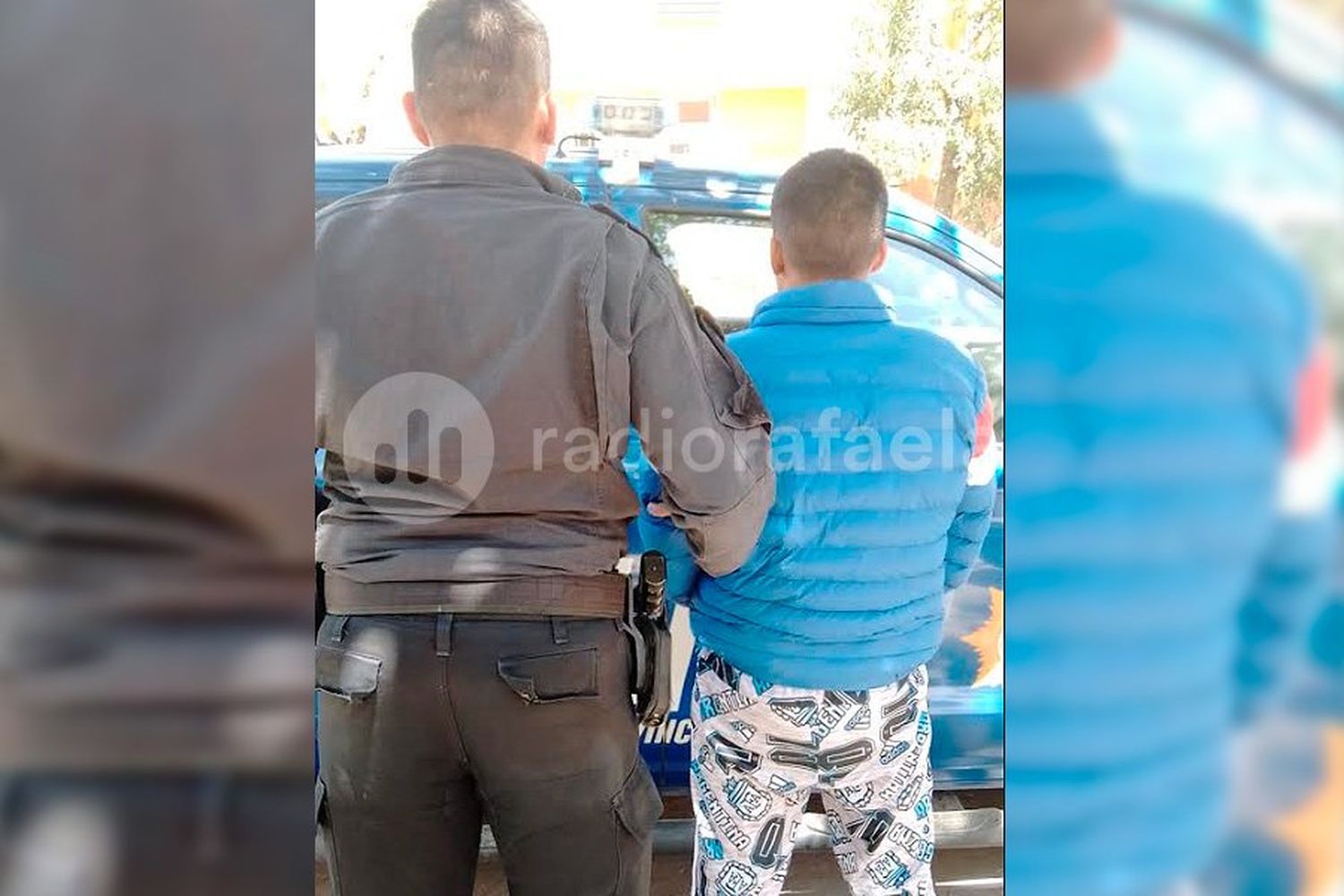 Lavacoches a los “guantazos” en pleno centro: esta vez, también rompieron un vidrio de los cajeros automáticos