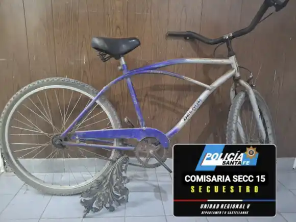 Robó una bicicleta de un establecimiento educativo y pudieron localizarlo por las cámaras