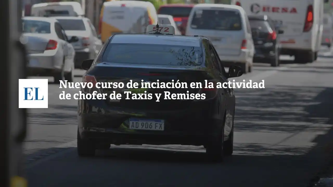 Nuevo curso de iniciación en la actividad de chofer de taxis y remises