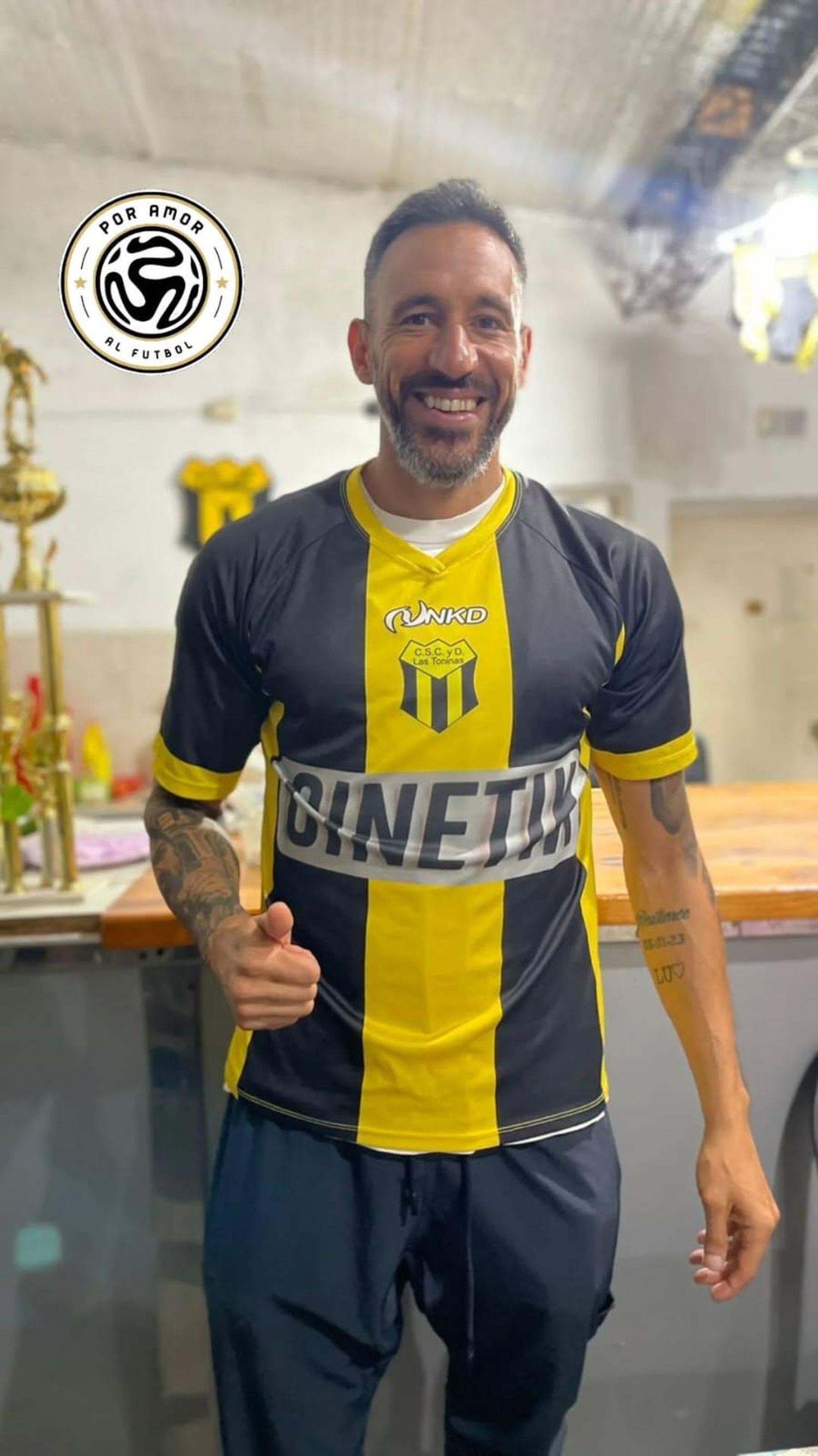 Jonás Gutiérrez volverá a jugar en Las Toninas