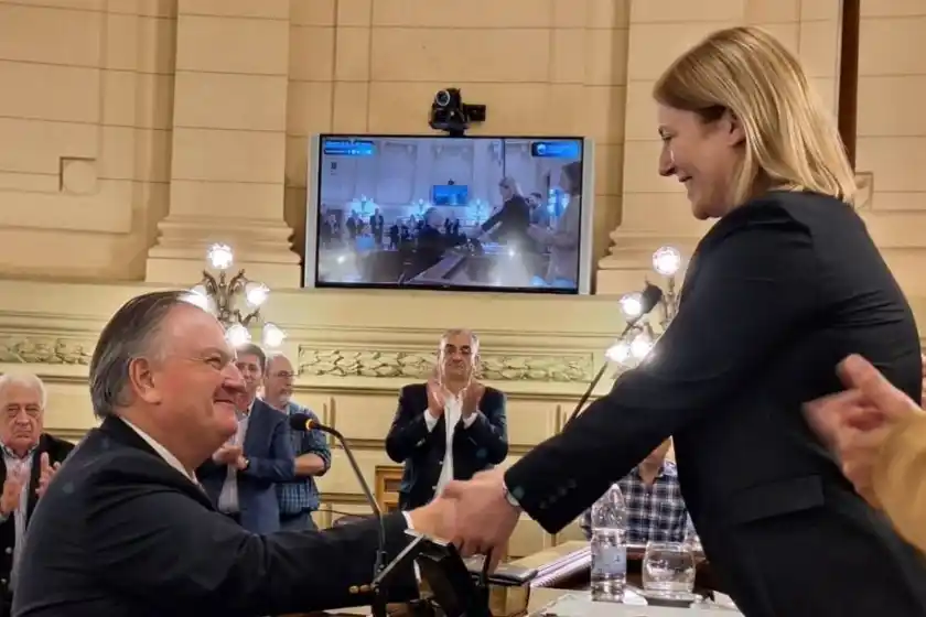 Reeligieron a Felipe Michlig como presidente provisional del Senado santafesino