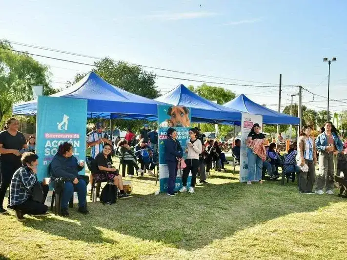 Operativo de castración, vacunación y 
desparasitación en el barrio Simón Bolívar