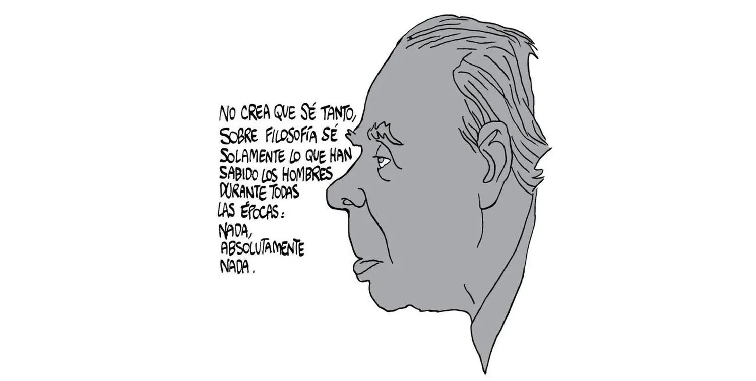 "Borges. Una vida ilustrada", contada en viñetas