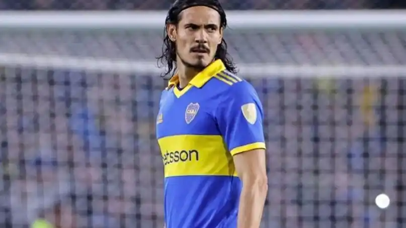 Edinson Cavani, en duda para el partido contra Defensa y Justicia