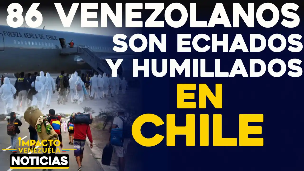 Tras ser EXPULSADOS por Chile: venezolanos aterrizan en Maiquetía