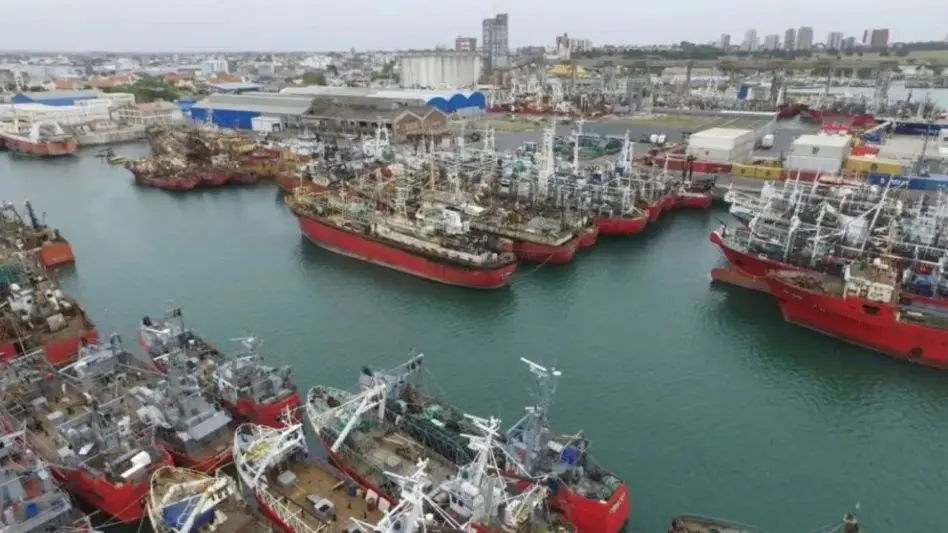 Paro en el puerto de Mar del Plata en rechazo a las reformas fiscales
