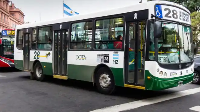 Medida sorpresiva: Se levanta el paro de las líneas de colectivos DOTA