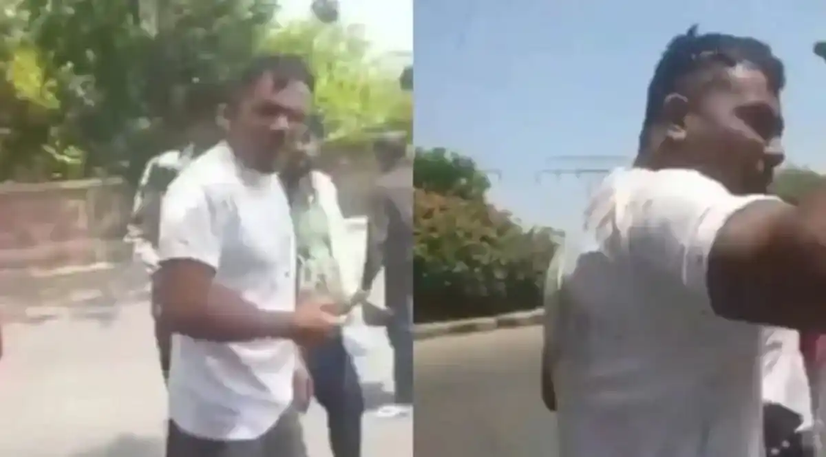 Un nuevo video muestra cómo salió el único sobreviviente del avión accidentado en India