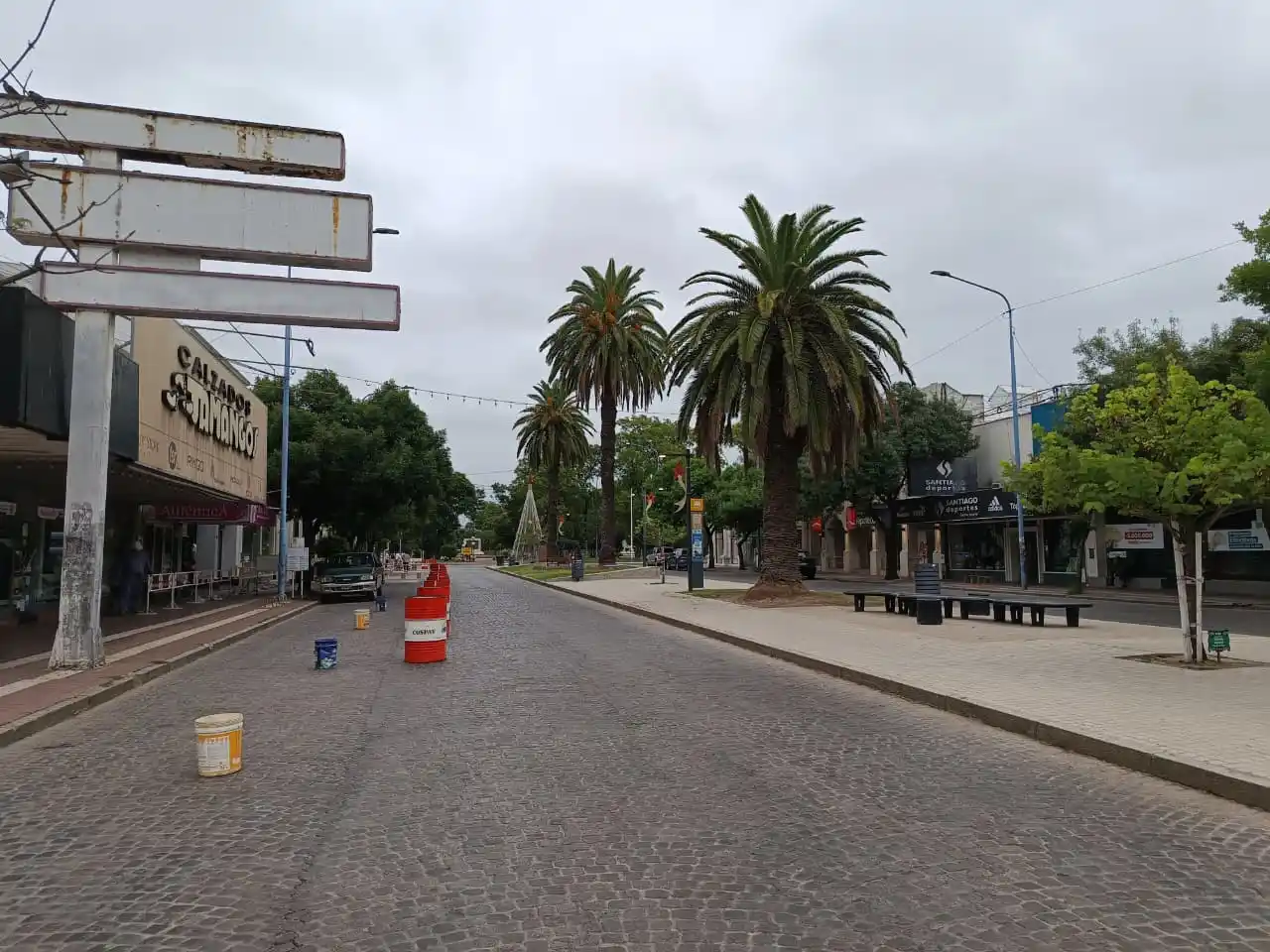 clima amanecer nublado cielo cubierto rafaela navidad centro obras vereda - 1